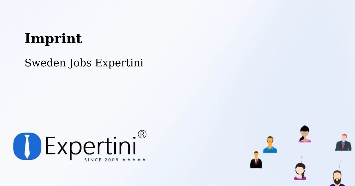 Imprint – Enköping - Sweden Jobs Expertini